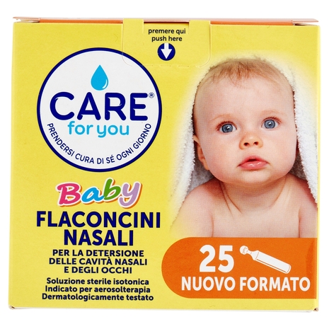Care for you Baby Flaconcini Nasali 25 x 5 ml